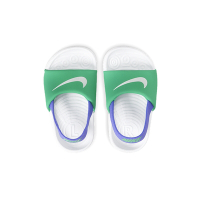 Nike Kawa 小童 藍綠白 輕便 舒適 彈性 涼鞋 運動 休閒 涼拖鞋 BV1094-300