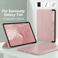 For Samsung Galaxy Tablet Tab S9 Plus 12.4in Case Accessories For Samsung Galaxy Tab S9 S8 S7 S6 A7 A7 Tablet Protective Cover