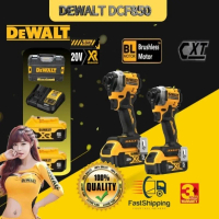 DEWALT DCF850 20V ไขควงไฟฟ้าไร้สายไร้แปรงถ่าน ไขควงกระแทกไร้สายไร้แปรงถ่านมัลติฟังก์ชั่นพร้อมแบตเตอร