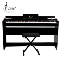 SLADE Upright Piano 88 Keys Hammered Keyboard Electronic Piano Keyboard Instruments Intelligent Digital Piano for Home Teaching