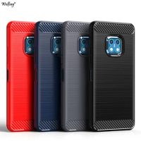 For Nokia XR20 Case Soft Silicone Cover for Nokia XR20 X20 X10 5.4 3.4 Z.4 2.4 2.3 8.3 Case Armor Silm Carbon Rubber TPU Cover