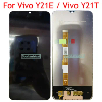 Black 6.51 Inch For Vivo Y21E V2140 / Vivo Y21T V2135 LCD Display Touch Screen Digitizer Assembly Panel Replacement parts