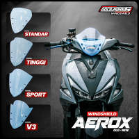 DOCILWORKS - VISOR WINDSHIELD AEROX BANYAK MODEL