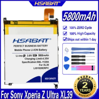 HSABAT 5800mAh LiS1520ERPC Battery for Sony Xperia Z Ultra XL39 XL39H C6802 C6806 C6833