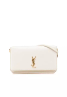 SAINT LAURENT 二手 Saint Laurent 光滑皮革 Cassandre 手機支架