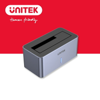 【樂天限定_滿499免運】UNITEK USB 3.0 單槽硬碟外接盒2.5/3.5吋-鋁合金(Y-S1304A)