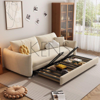 【KENS】沙發 沙發椅 可折疊奶油沙發床兩用多功能客廳小戶型臥室出租房現代簡約小沙發
