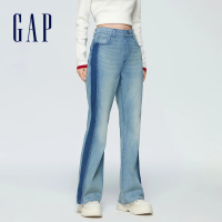 【GAP】女裝 喇叭牛仔褲-淺藍色(874413)