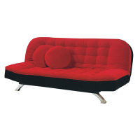 文創集 歐薩透氣亞麻布展開式沙發椅/沙發床-190x115x40cm免組