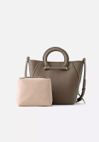 FION Day Light Leather Top Handle Bag