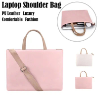 PU Laptop Bag Women for MacBook Air Pro 13 Case for Computer Notebook for Xiaomi Lenovo ASUS Laptops Sleeve Shoulder Bag Handbag