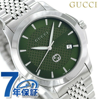古馳 GUCCI 時計 Gタイムレス 40mm 男錶 男用 手錶 品牌 YA1264108 GUCCI グリーン 記念品
