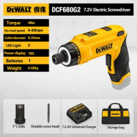 DEWALT DCF680 Mini Electrical Screwdriver Set Smart Cordless Electric Screwdrivers USB Rechargeable Dewalt Handle Power Tools