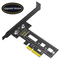 For M.2 Ngff Pci-E Ssd To Pci Express 3.0 X4 Host Adapter Card Support M.2 Key M Pcie (Nvme Or Ahci)