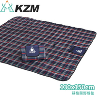 【KAZMI 韓國 蘇格蘭野餐墊】K5T3M003/地墊/野餐墊/露營/登山/戶外