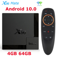 X96 Mate New TV Box Android 10 Allwinner H616 4GB 64GB 32GB Smart TV Box 2.4G&amp;5G WIFI BT5.0 4K TVBOX Media Player Set Top Box