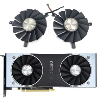 NEW Original RTX 2080 Founders Edition GPU Fan，For NVIDIA RTX 2080 2080TI 2080 SUPER Founders Edition Video card cooling fan