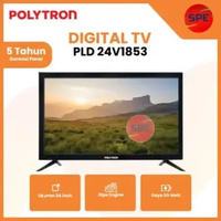 TV DIGITAL POLYTRON 24 INCH PLD 24V1853 HD GARANSI RESMI (MEDAN)