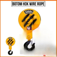 BOTOM HOK WIRE ROPE HOIST 1 TON, 2 TON,3 TON, 5 TON - 1 ton 5ton