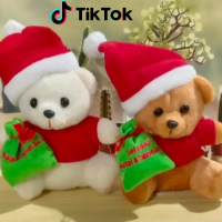 Gemoy-[dabi23mall] Boneka Bear Christmas mini