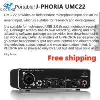 BEHRINGER UMC22 UM2 UMC202HD UMC204HD Microphone Amplifier live recording External sound card USB Audio interface