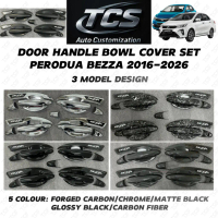 TCS PERODUA BEZZA 2016-2026 CAR DOOR HANDLE BOWL COVER SET ACCESSORIES GARNISH