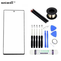Screen Touch Panel+OCA For Samsung Galaxy S21 S22 S23 Ultra Note 20 Ultra Note 10 Plus Front Glass Repair