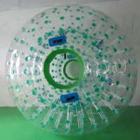 Free Shipping 2.5m 0.8mm PVC Material Inflatable Zorb Ball Body Zorb Ball Inflatable Human Hamster Ball