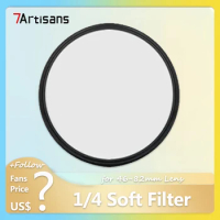 7artisans 1/4 Stop Soft White Circular Filter with Soft Diffusion Effect for 46-82mm Camera Lens Portrait Photography