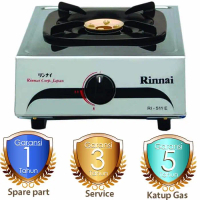 KOMPOR GAS RINNAI 1 TUNGKU RI 511E TERMURAHH