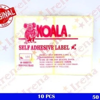 KOALA Label No. 101 uk. 50 x 100 mm (Persegi Panjang)
