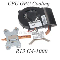 643259-001 R13 Radiator for HP Pavilion G4-1000 G6-1000 G7-1000 G4 Heatsink Fan Cooling fan