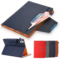 Business Cover For New iPad Pro 11 Case 2020 PU Leather Protection Funda For iPad Pro 11 2020 Case with pencil Holder Coque Capa