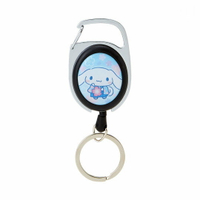 asdfkitty*大耳狗 和風 易拉扣證件套 證件帶 證件扣 鑰匙扣 可伸縮-日本正版商品