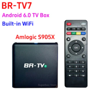 Android TV Box Amlogic S905X Android 6.0 RAM 1GB ROM 8GB Built-in WiFi USB Ethernet Port