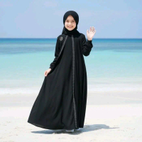 Gamis Anak Perempuan, Gamis Sabrina Anak Wanita, Gamis Elegant Anak,  Gaun Gamis Anak Lebaran, Ngaji