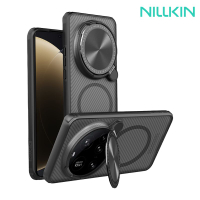 NILLKIN Xiaomi 小米 15 Ultra 5G 黑鏡 Prop 磁吸保護殼(透黑) 保護套 手機殼 鏡頭保護 可站立 鏡頭支架 鏡頭防塵蓋 鏡頭蓋 支援 MagSafe【愛瘋潮】