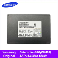 SAMSUNG PM893 SATA 6.0 Enterprise SSD 240GB 480GB 960GB 1.92TB 3.84TB 7.68TB Internal Solid State Disk Hard Disk HDD For Server