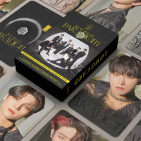 55Pcs/Set Kpop ATEEZ Photocards New Album MOVEMENT THE WORLD Paradigm Lomo Cards Photo Cards HD Printed Postcard For Fans Gift