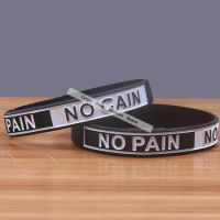 Hot Sale 202x12x2mm Adult Size Custom Your Own Style Embossed Logo Text Words Print And Color Filled In Cheap Silicon Wristband