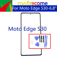 For Motorola Moto Edge S30 XT2175-2 Touch Screen Front Glass Panel LCD Outer Lens Replacement