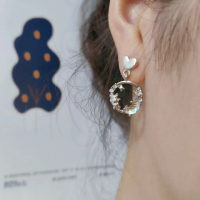 Naga imut~ Anting anting telinga desain bergaya tren INS dengan naga kartun lucu serba cocok dan jan