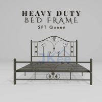 (+TILAM) JKEE HEAVY DUTY Solid Metal Queen Bed Frame / Katil Queen Besi SUPER BASE / Katil Besi Teba