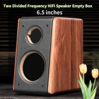 DIY Audio Modification,L6-6.5 Inch Speaker Empty Box Body,Two Divided Frequency Speaker Wooden Shell Suitable for HiVi Speakers