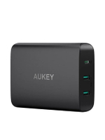 หัวชาร์จ 72W USB C Pd3.0 60W Aipower Fc สีดำ
