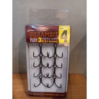 TREBLE HOOK KERAMBIT RELIX NUSANTARA | 3X STRONG ULTRA POINT | SIZE 8/10/12, Kerambit no.4