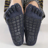 Fashion Socks Silicone Dots Anti Slip Cotton Trampoline Socks Soccer Football Sports Socks Non-slip Floor Socks Funny Socks