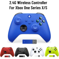 2.4G Wireless Gamepad For Xbox One Six Axis Vibration with Turbo Game Controller with Receiver for PC/Xbox One Series X/S