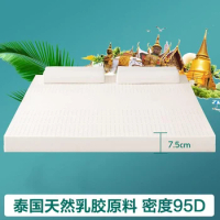 100% Thailand imported natural latex mattress 10cm real latex raw liquid mattress rubber cushion single double home tatami mats