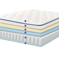 Eco Healthy Waterproof Negative Ion Flexible Double Side Mattress Magnetic Latex Mattress Natural